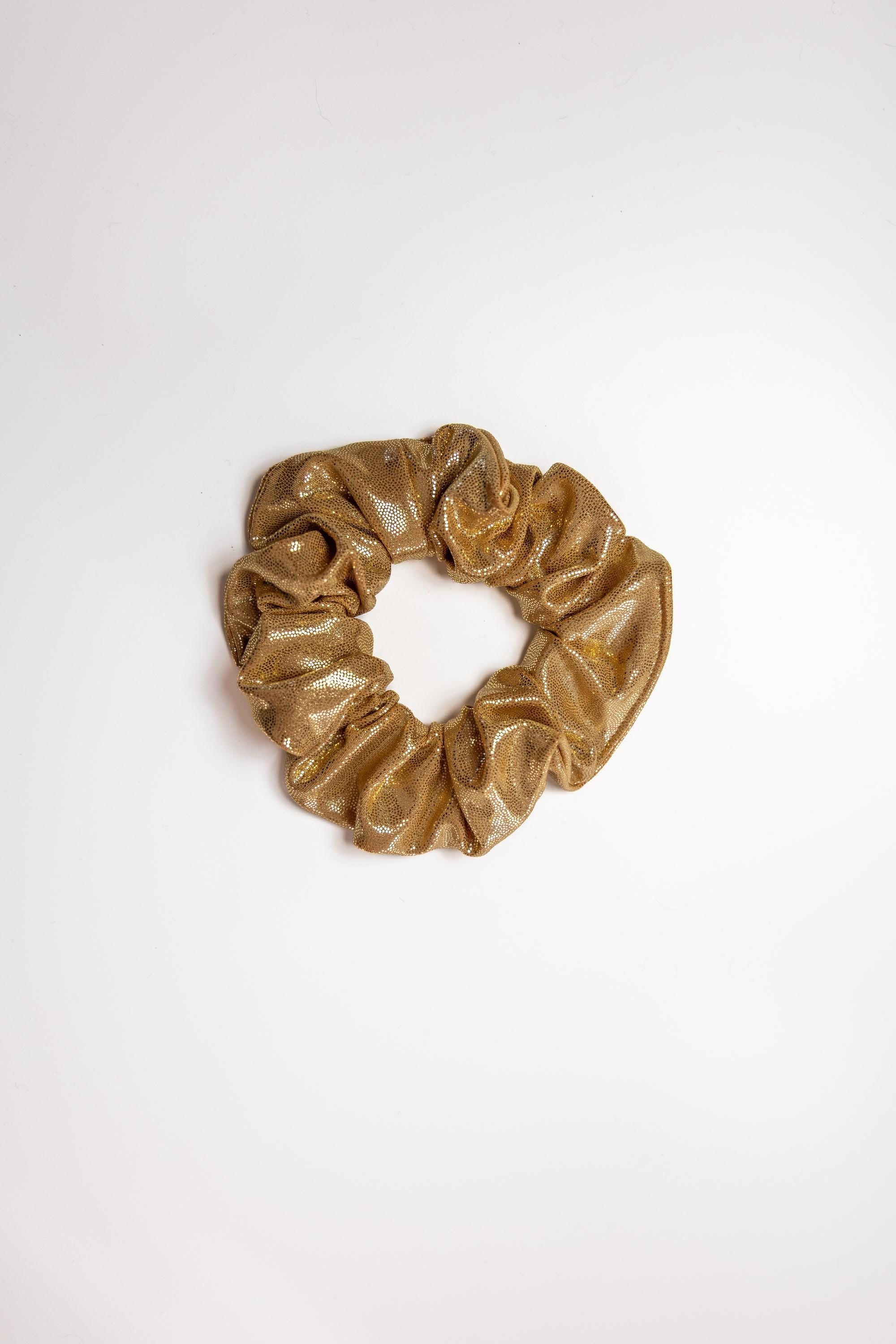 Glitter Party Scrunchies: Silver, Gold