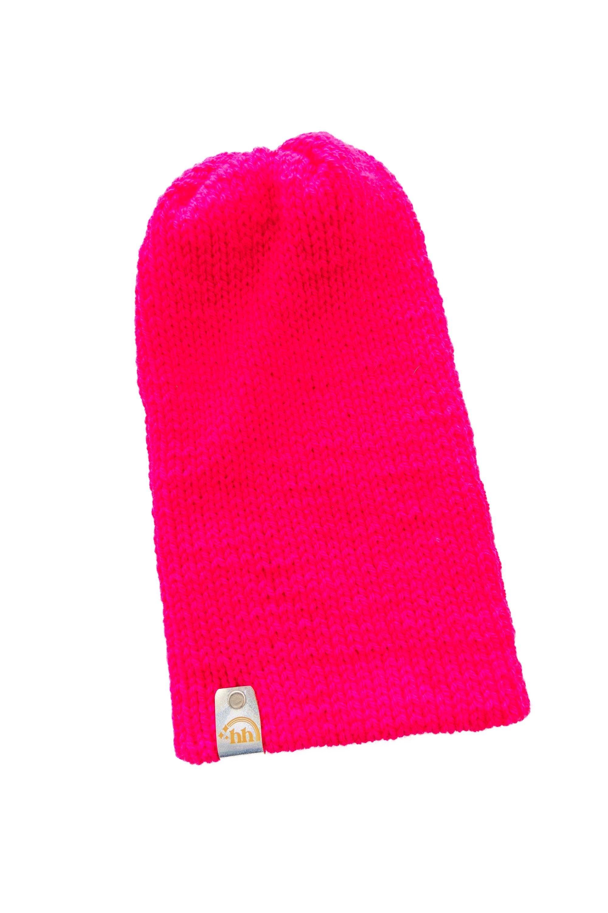 Fuschia Knit Beanie