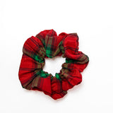 Christmas Plaid Scrunchie