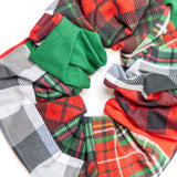 Christmas Classic Patchwork Scrunchie
