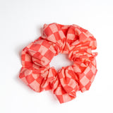 Hot Checker Scrunchie