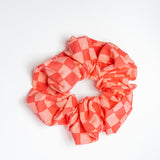 Hot Checker Scrunchie