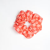 Hot Checker Scrunchie