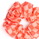 Hot Checker Scrunchie