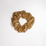 Glitter Party Scrunchies: Silver, Gold