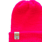Fuschia Knit Beanie