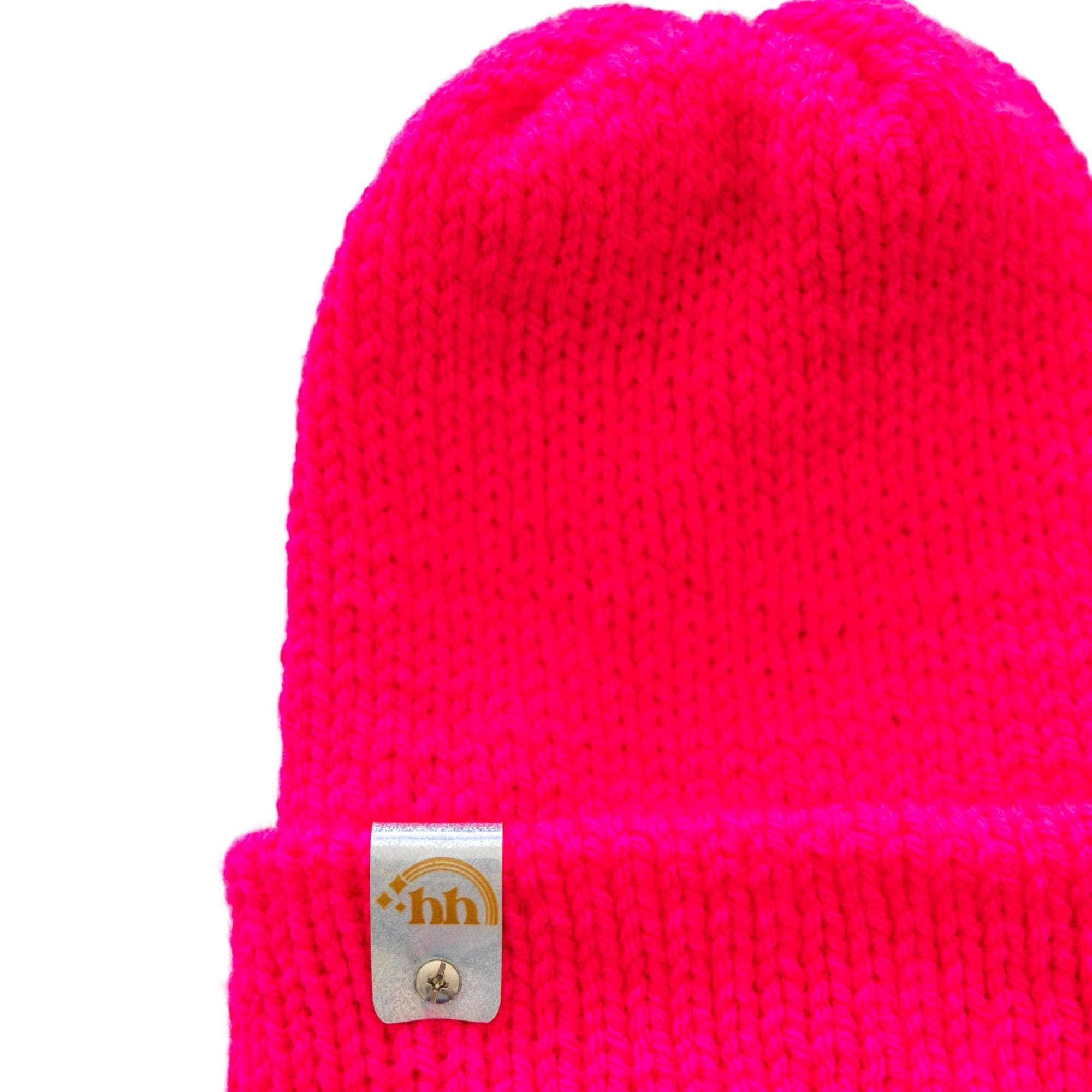 Fuschia Knit Beanie