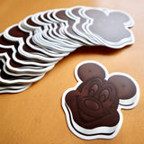 Mickey Ice Cream Sandwich Vinyl Waterproof Sticker