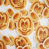 Mickey Waffle Vinyl Waterproof Sticker