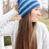 Blue Ombre Beanie