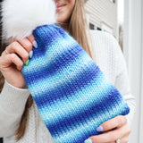 Blue Ombre Beanie
