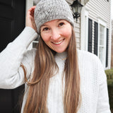 Gray Gradient Beanie